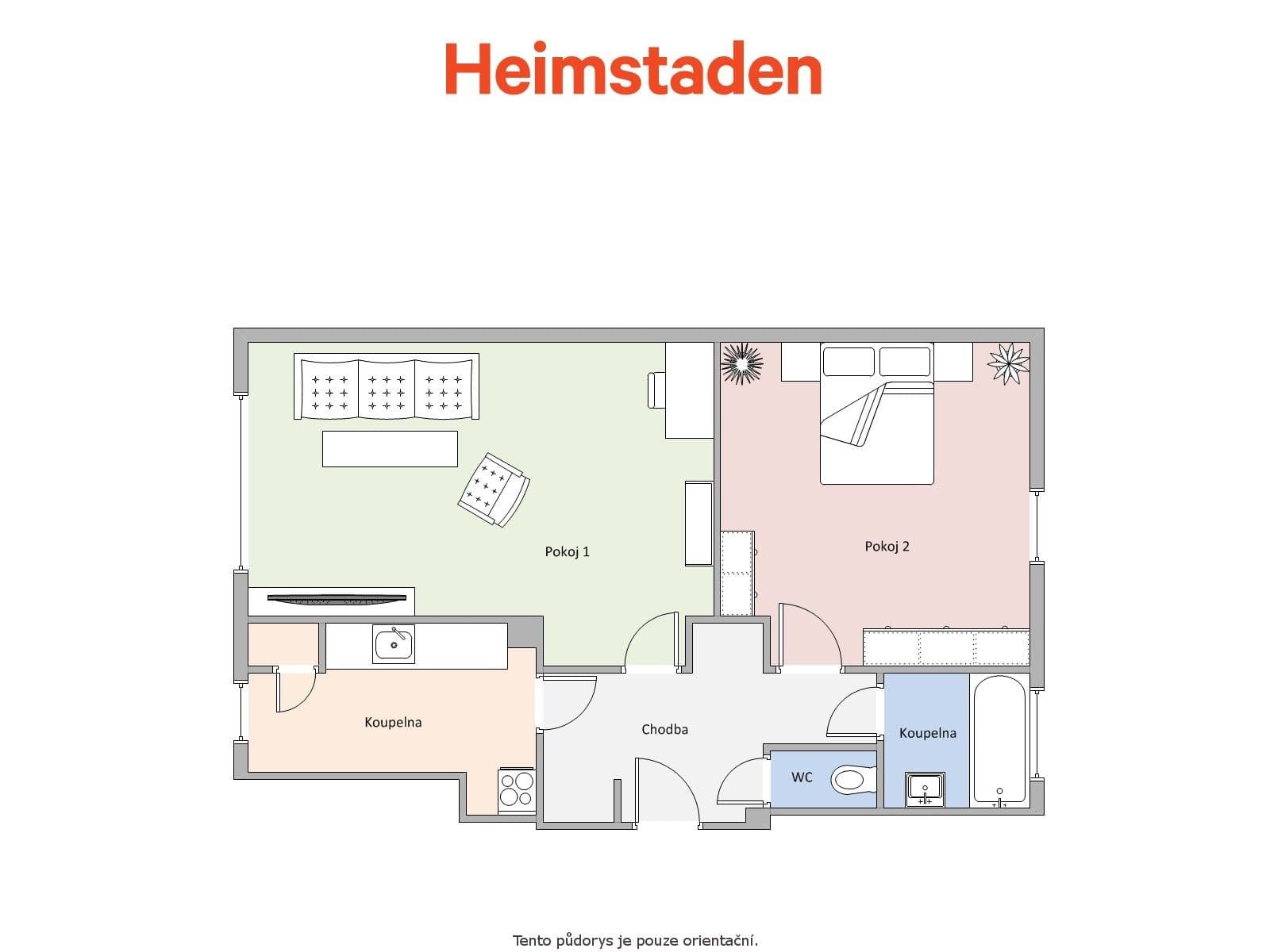 Pronájem bytu 2+1 50 m², Spojenců, Orlová, Moravskoslezský kraj Pronájem bytu 2+1 50 m², Spojenců, Orlová, Moravskoslezský kraj