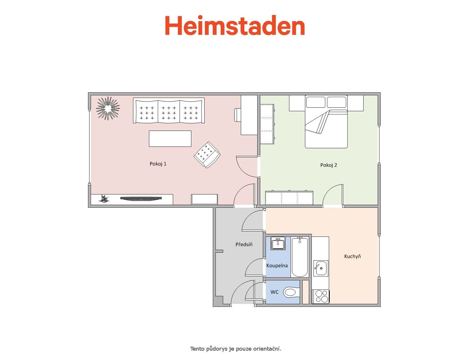 Pronájem bytu 2+1 52 m², Gustava Klimenta, Havířov, Moravskoslezský kraj Pronájem bytu 2+1 52 m², Gustava Klimenta, Havířov, Moravskoslezský kraj