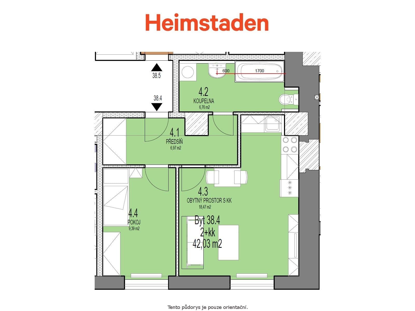 Pronájem bytu 2+kk 39 m², Jana Švermy, Havířov, Moravskoslezský kraj Pronájem bytu 2+kk 39 m², Jana Švermy, Havířov, Moravskoslezský kraj
