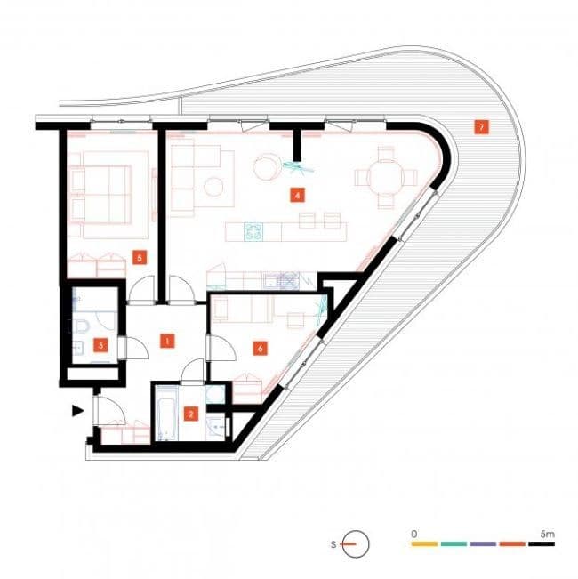 Pronájem bytu 3+kk 88 m², Mukařovského, Praha, Praha Pronájem bytu 3+kk 88 m², Mukařovského, Praha, Praha