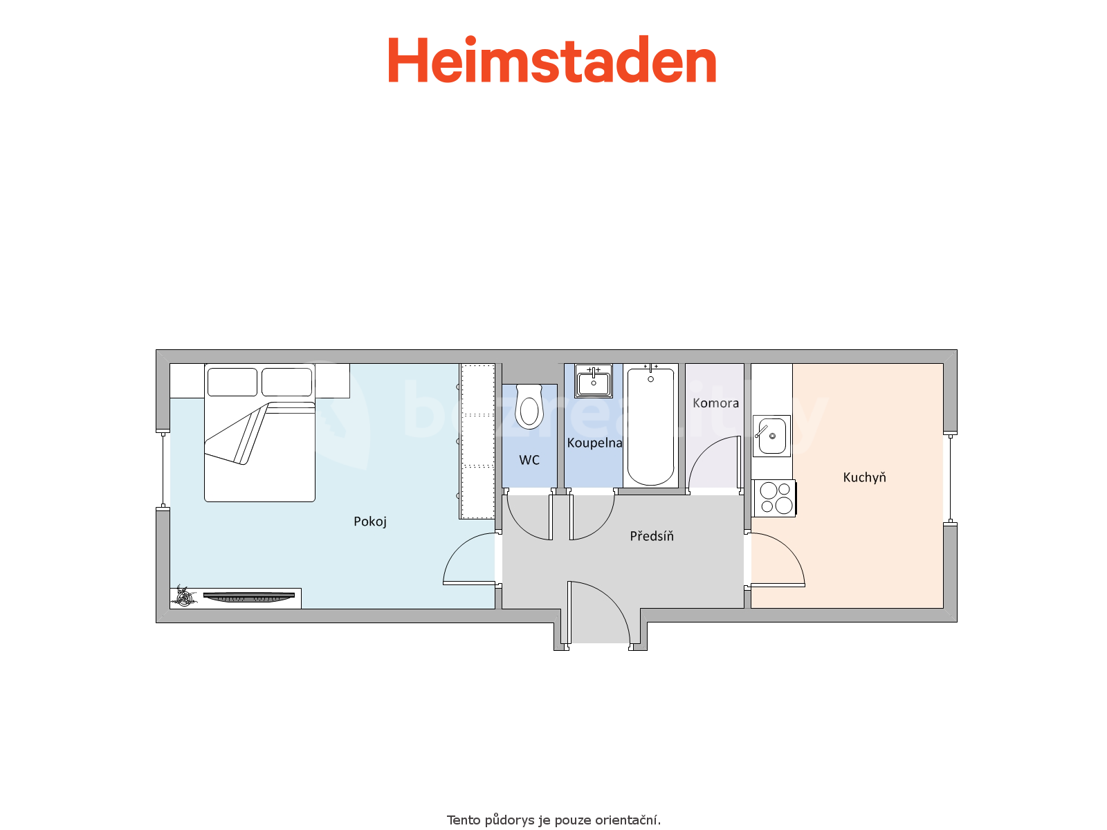 Pronájem bytu 1+1 34 m², Místní, Havířov, Moravskoslezský kraj
