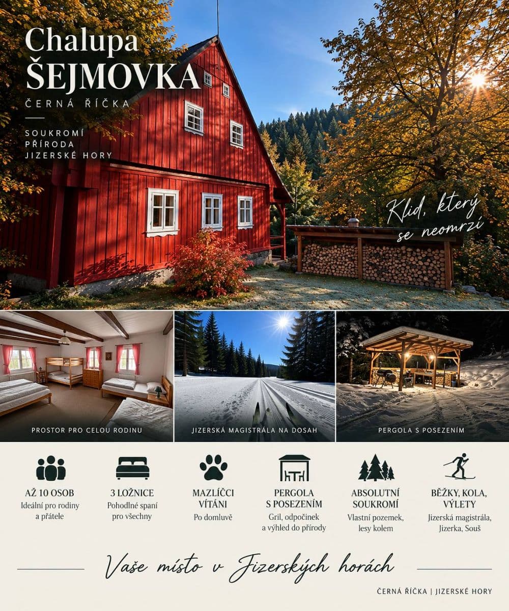 Pronájem chaty, chalupy, Desná, Liberecký kraj Pronájem chaty, chalupy, Desná, Liberecký kraj