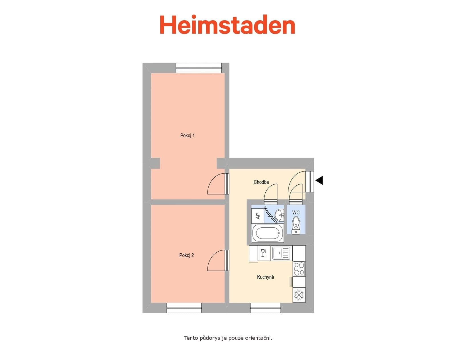 Pronájem bytu 2+1 49 m², Krasnoarmejců, Ostrava, Moravskoslezský kraj Pronájem bytu 2+1 49 m², Krasnoarmejců, Ostrava, Moravskoslezský kraj