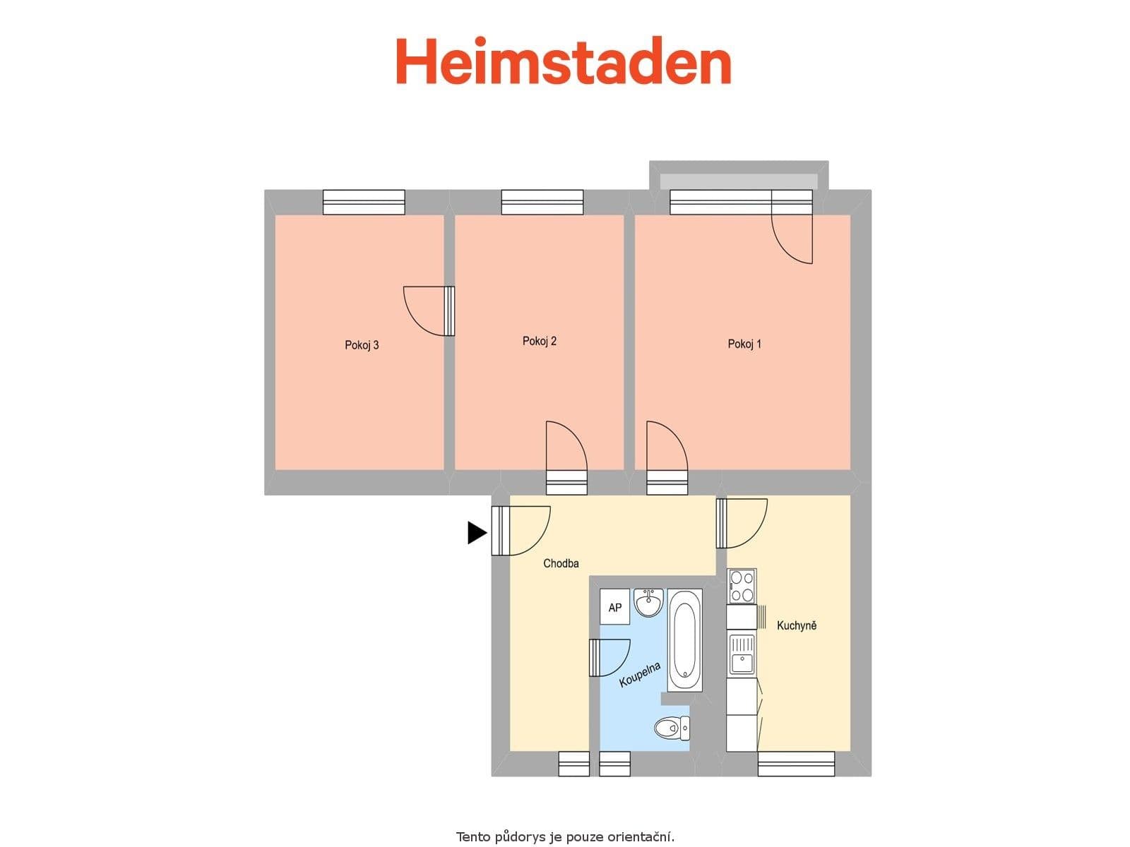 Pronájem bytu 3+1 67 m², Okružní, Havířov, Moravskoslezský kraj Pronájem bytu 3+1 67 m², Okružní, Havířov, Moravskoslezský kraj
