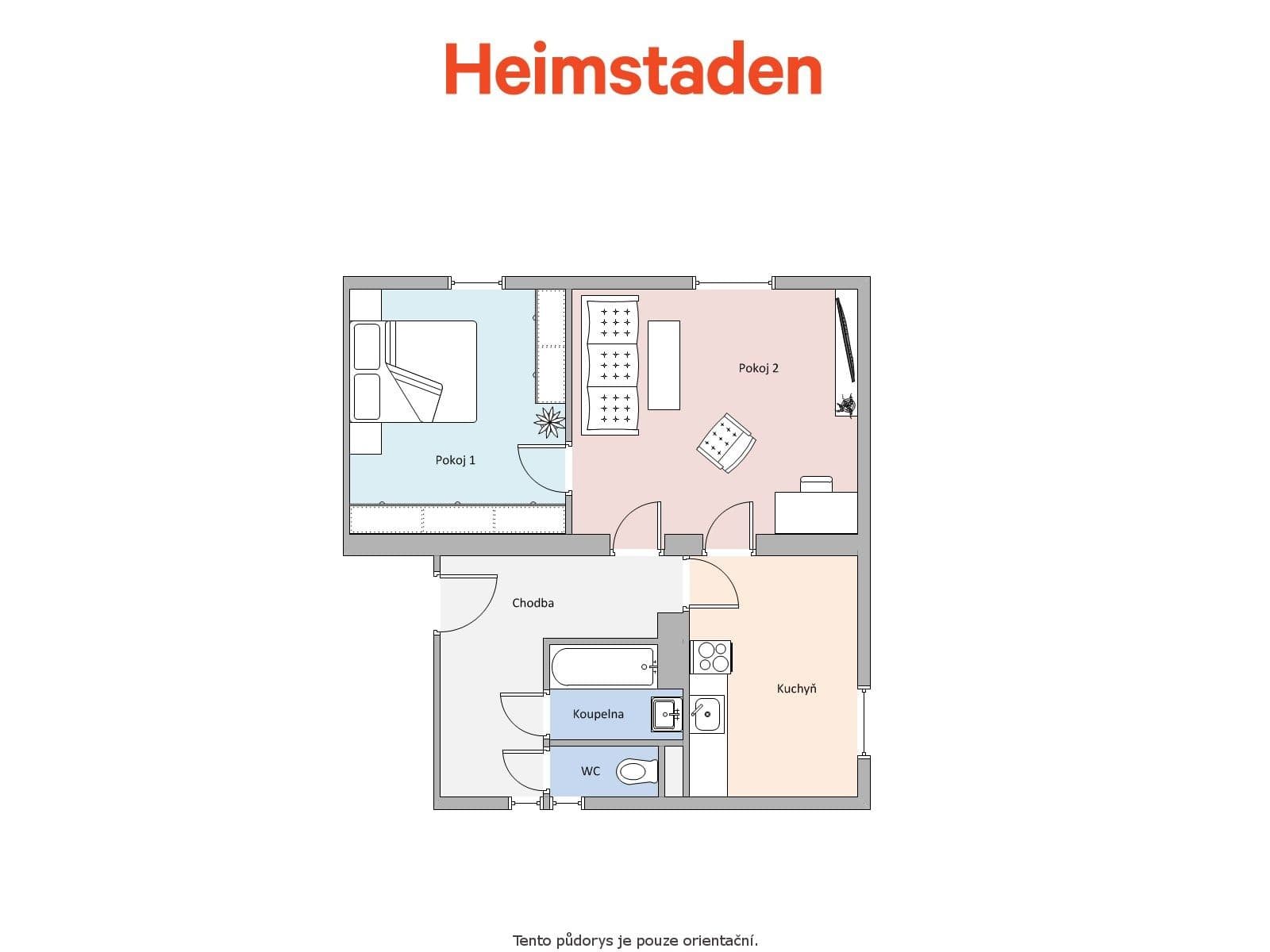 Pronájem bytu 2+1 53 m², Svornosti, Havířov, Moravskoslezský kraj Pronájem bytu 2+1 53 m², Svornosti, Havířov, Moravskoslezský kraj