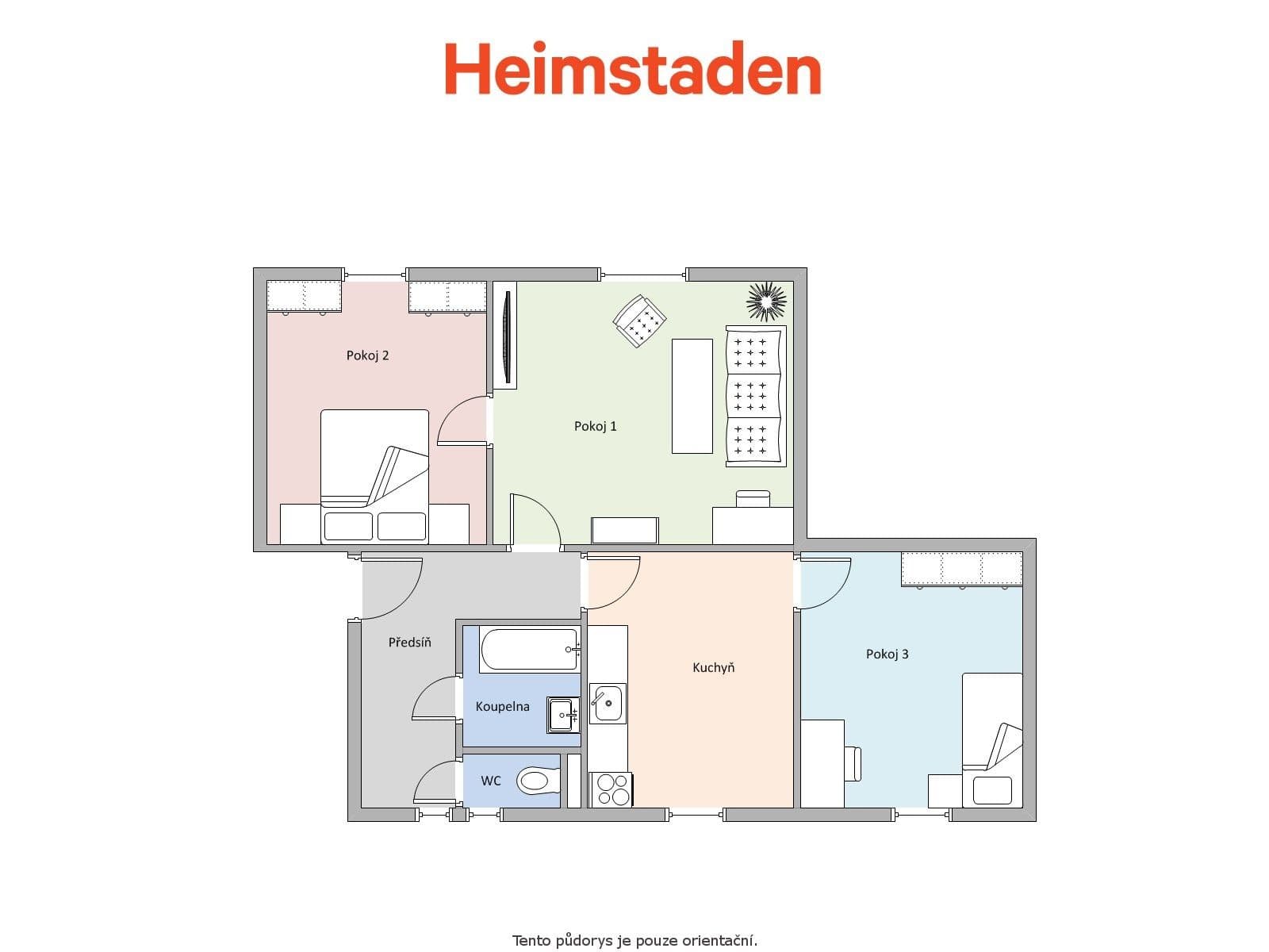 Pronájem bytu 3+1 70 m², Hlavní třída, Havířov, Moravskoslezský kraj Pronájem bytu 3+1 70 m², Hlavní třída, Havířov, Moravskoslezský kraj