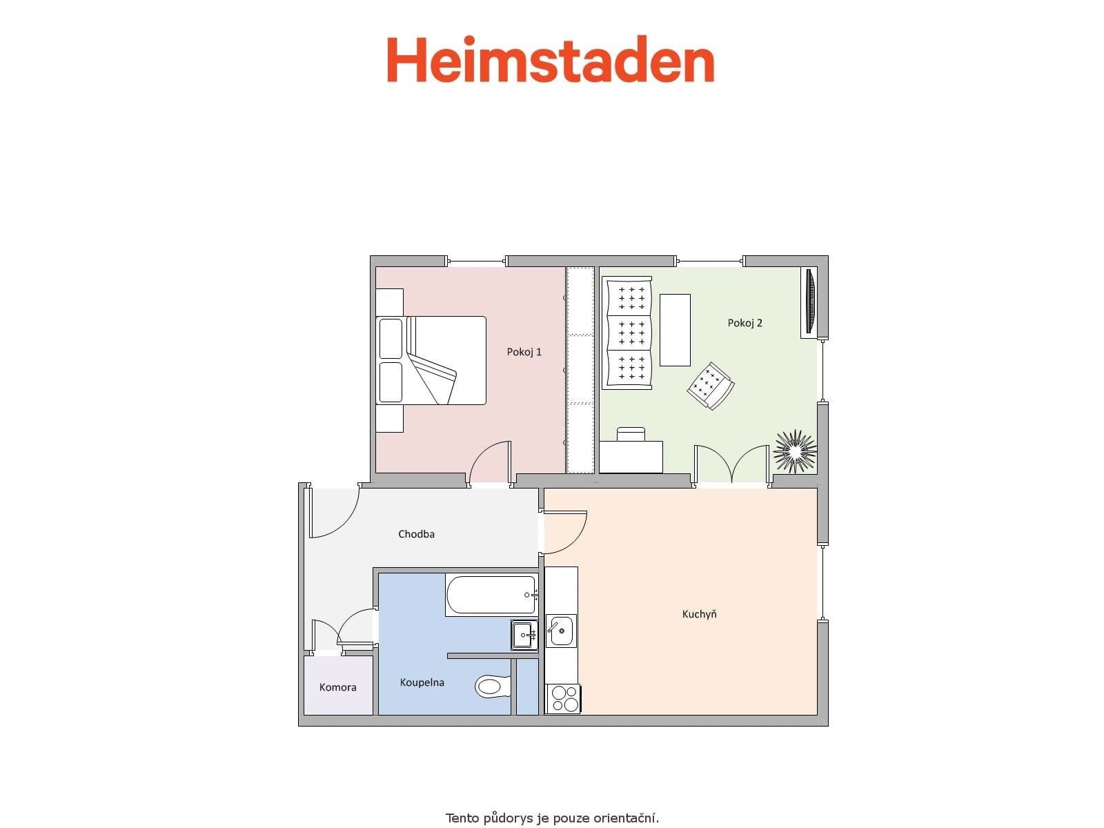 Pronájem bytu 3+kk 60 m², Vančurova, Havířov, Moravskoslezský kraj Pronájem bytu 3+kk 60 m², Vančurova, Havířov, Moravskoslezský kraj