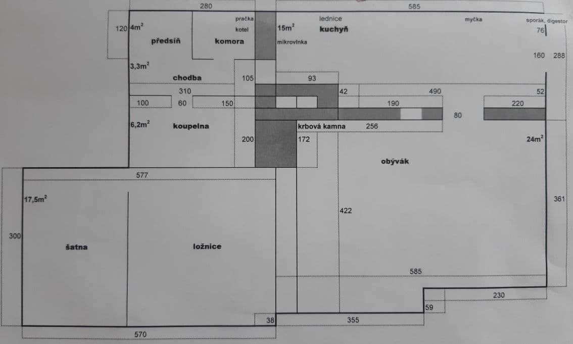 Pronájem bytu 2+kk 67 m², Masarykovo náměstí, Stříbro, Plzeňský kraj Pronájem bytu 2+kk 67 m², Masarykovo náměstí, Stříbro, Plzeňský kraj