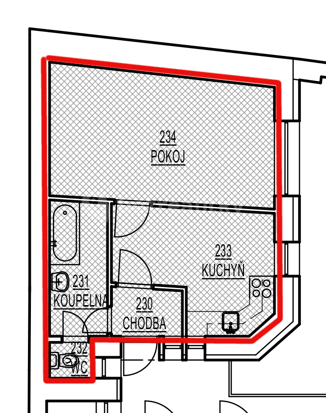 Pronájem bytu 1+1 34 m², Jeronýmova, Brno, Jihomoravský kraj Pronájem bytu 1+1 34 m², Jeronýmova, Brno, Jihomoravský kraj