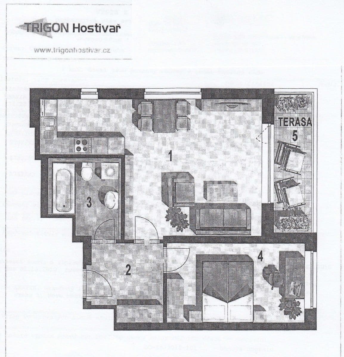 Pronájem bytu 2+kk 61 m², Kytínská, Praha, Praha Pronájem bytu 2+kk 61 m², Kytínská, Praha, Praha