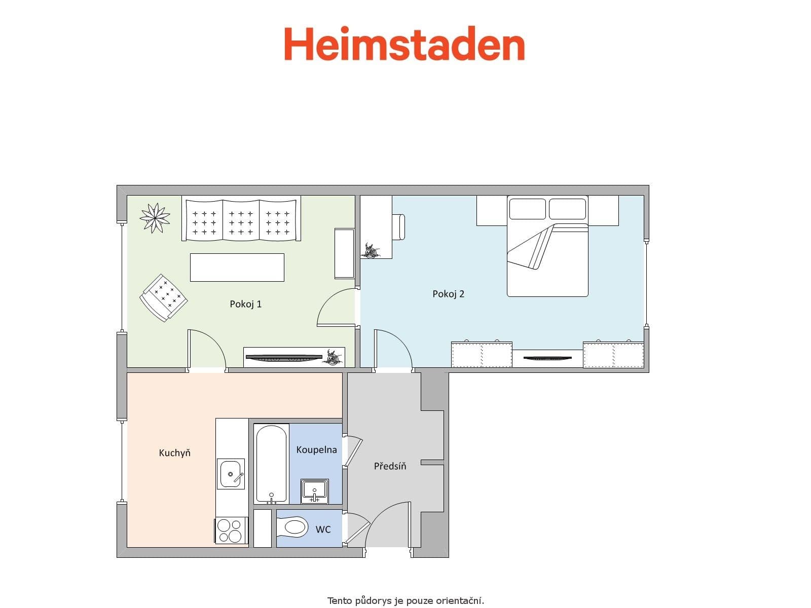 Pronájem bytu 2+1 52 m², Karla Čapka, Havířov, Moravskoslezský kraj Pronájem bytu 2+1 52 m², Karla Čapka, Havířov, Moravskoslezský kraj