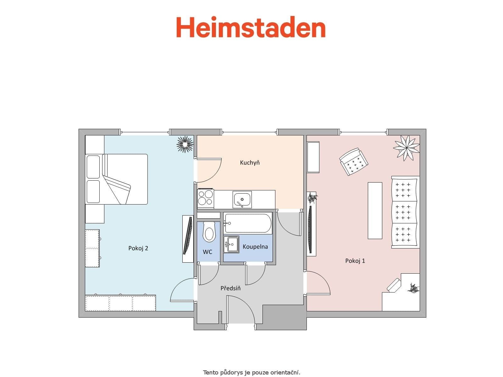 Pronájem bytu 2+1 47 m², Ostrovského, Havířov, Moravskoslezský kraj Pronájem bytu 2+1 47 m², Ostrovského, Havířov, Moravskoslezský kraj