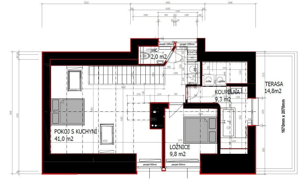 Pronájem domu 224 m², pozemek 572 m², Dolejší, Kosoř, Středočeský kraj Pronájem domu 224 m², pozemek 572 m², Dolejší, Kosoř, Středočeský kraj