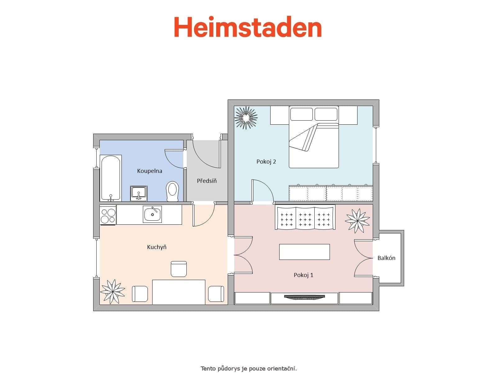 Pronájem bytu 2+1 48 m², Purkyňova, Karviná, Moravskoslezský kraj Pronájem bytu 2+1 48 m², Purkyňova, Karviná, Moravskoslezský kraj
