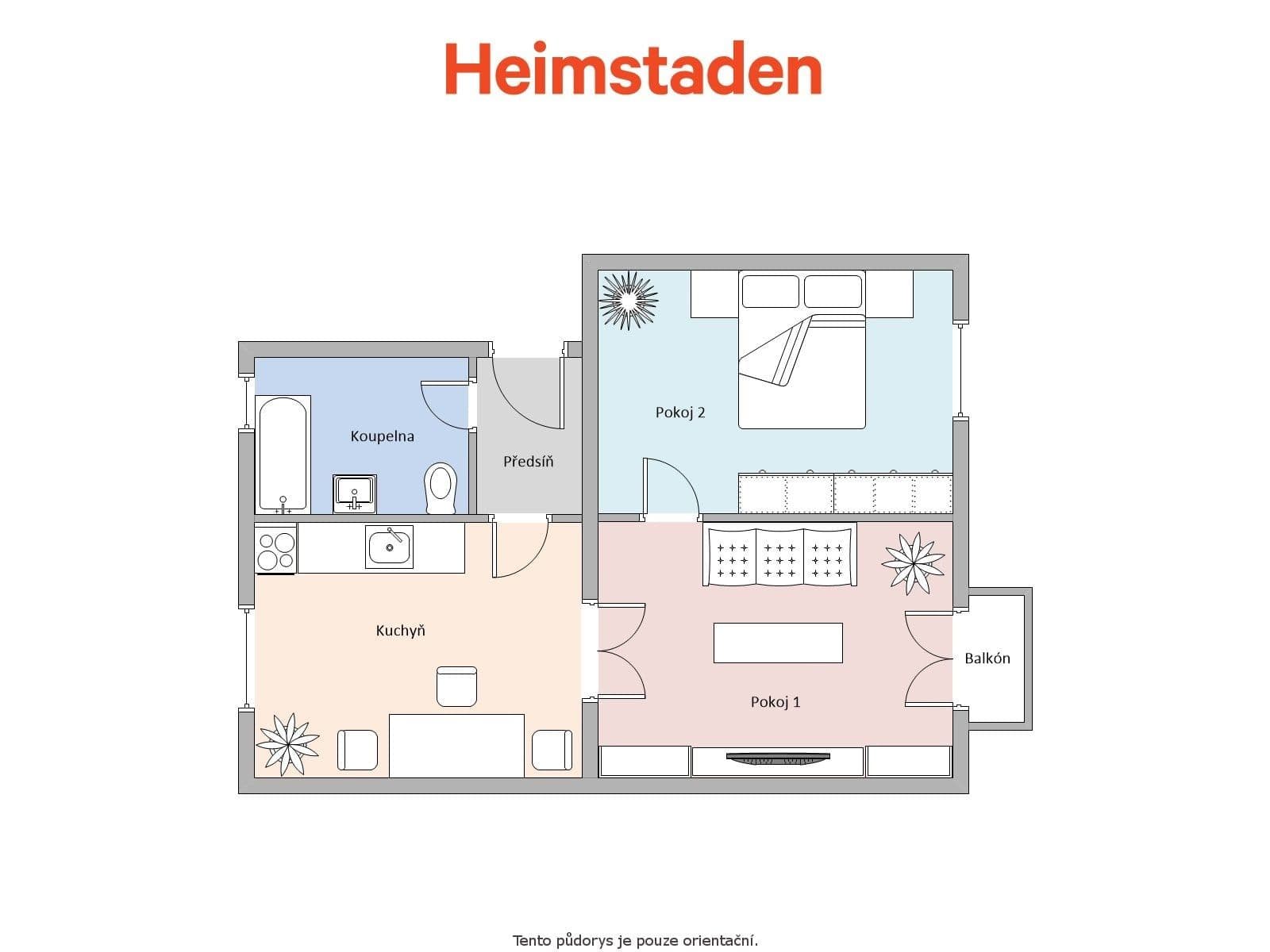 Pronájem bytu 2+1 48 m², Purkyňova, Karviná, Moravskoslezský kraj Pronájem bytu 2+1 48 m², Purkyňova, Karviná, Moravskoslezský kraj