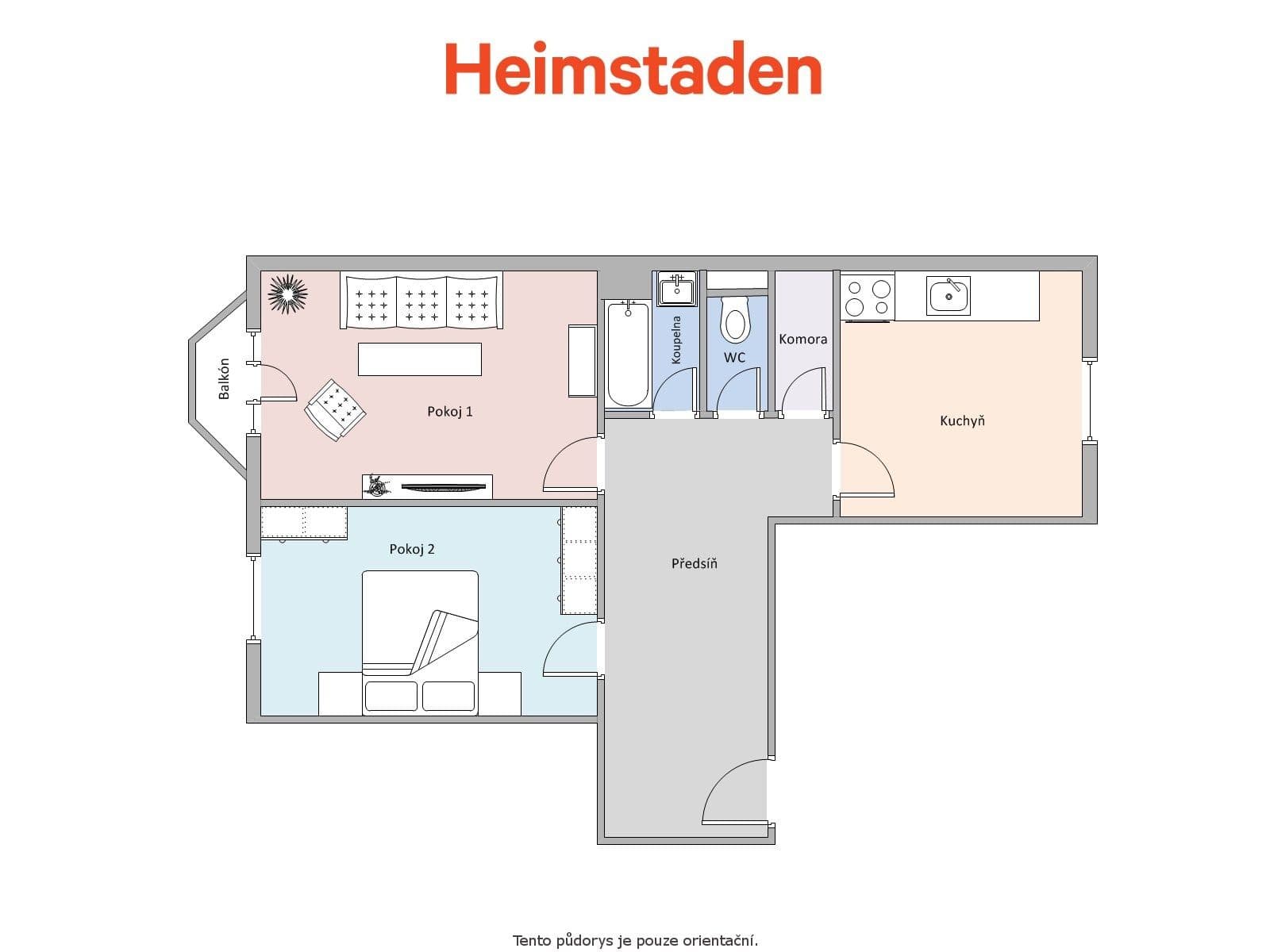Pronájem bytu 2+1 51 m², Bernerova, Ostrava, Moravskoslezský kraj Pronájem bytu 2+1 51 m², Bernerova, Ostrava, Moravskoslezský kraj