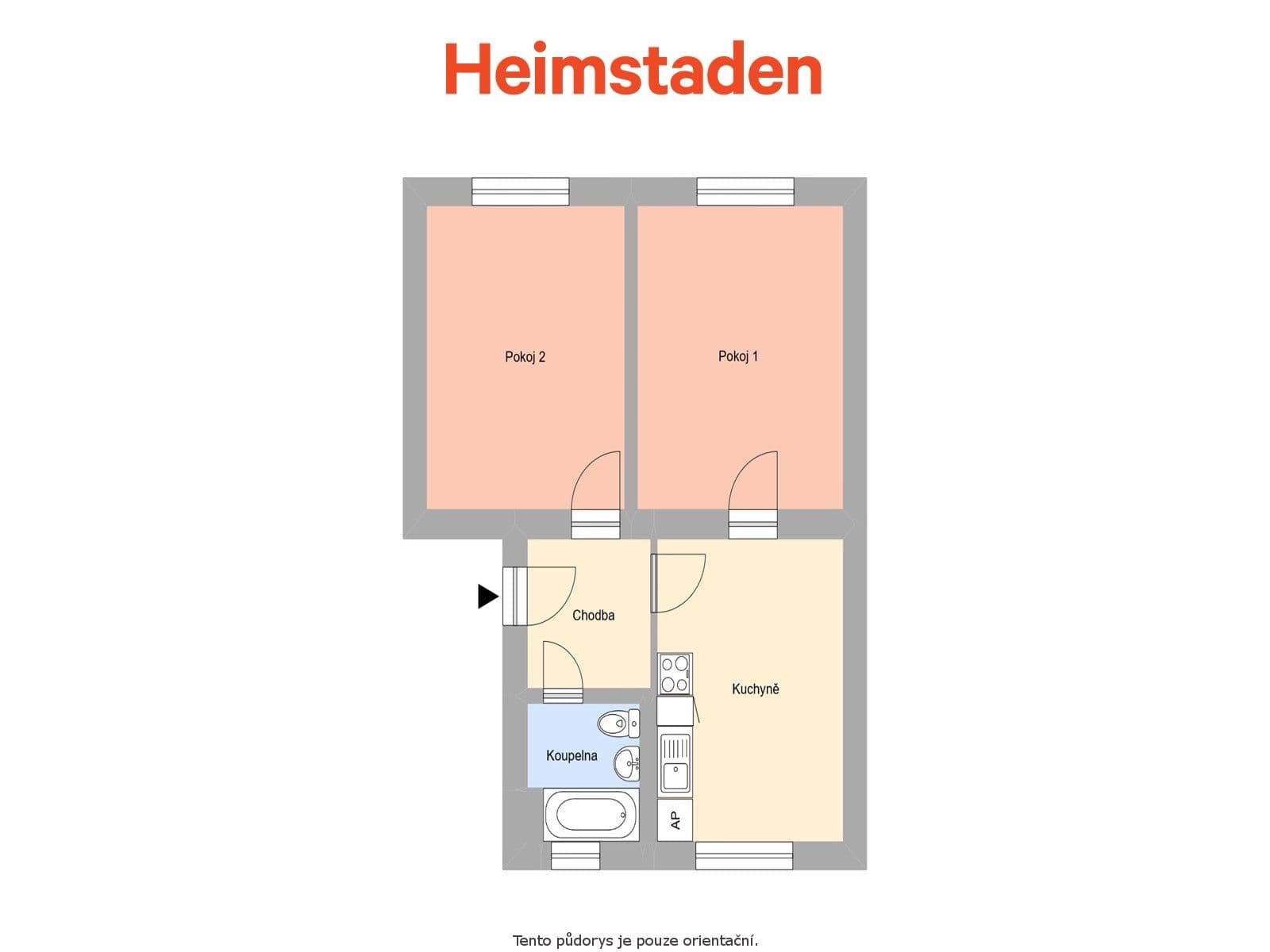 Pronájem bytu 2+1 47 m², Gajdošova, Ostrava, Moravskoslezský kraj Pronájem bytu 2+1 47 m², Gajdošova, Ostrava, Moravskoslezský kraj
