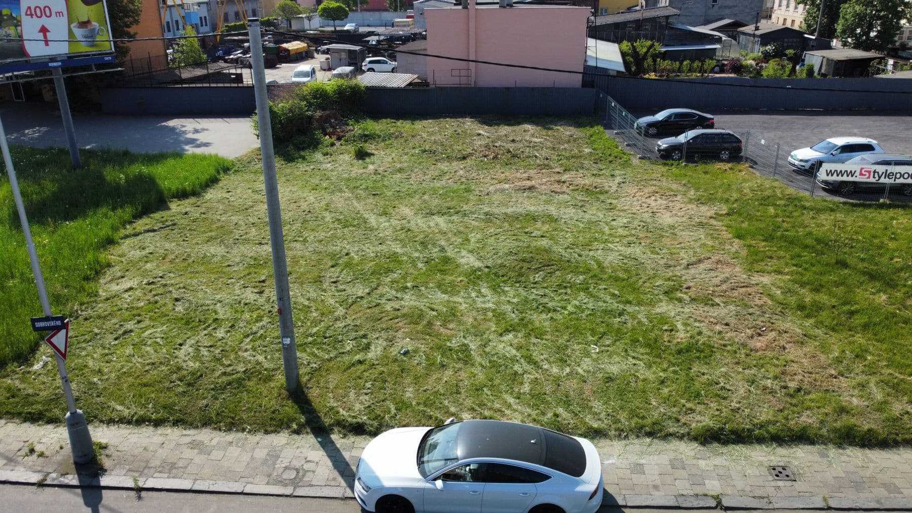 Pronájem pozemku 776 m², Dobrovského, Ostrava, Moravskoslezský kraj Pronájem pozemku 776 m², Dobrovského, Ostrava, Moravskoslezský kraj