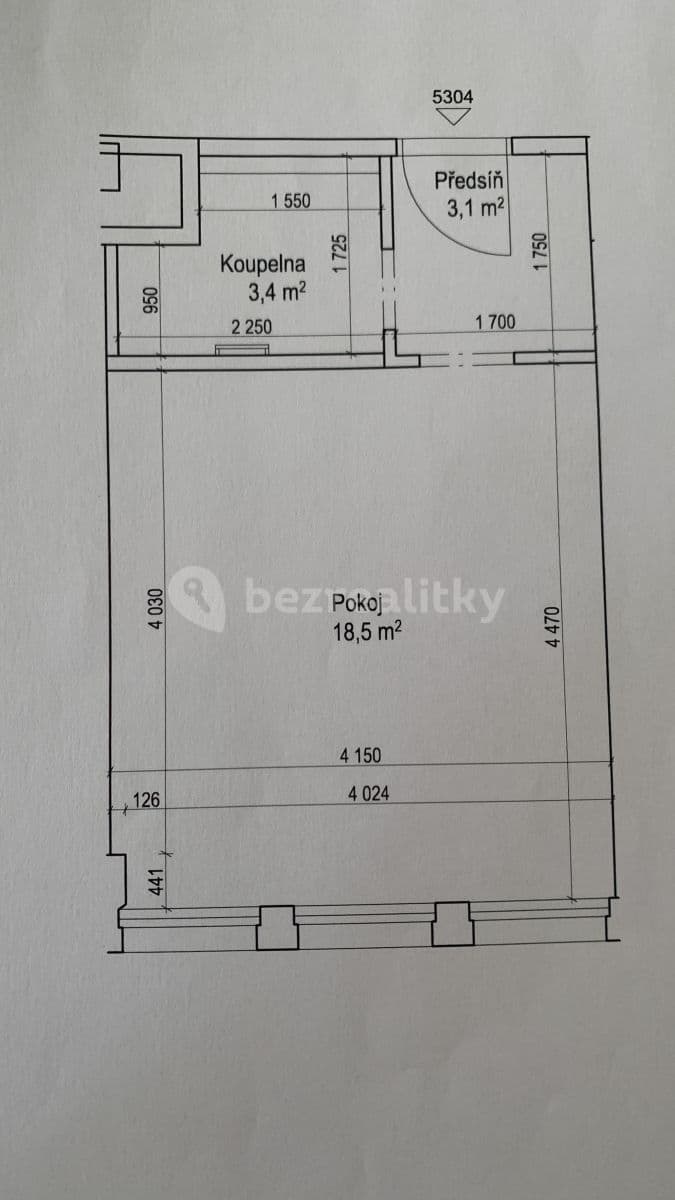 Pronájem bytu 1+kk 25 m², Perucká, Praha, Praha Pronájem bytu 1+kk 25 m², Perucká, Praha, Praha