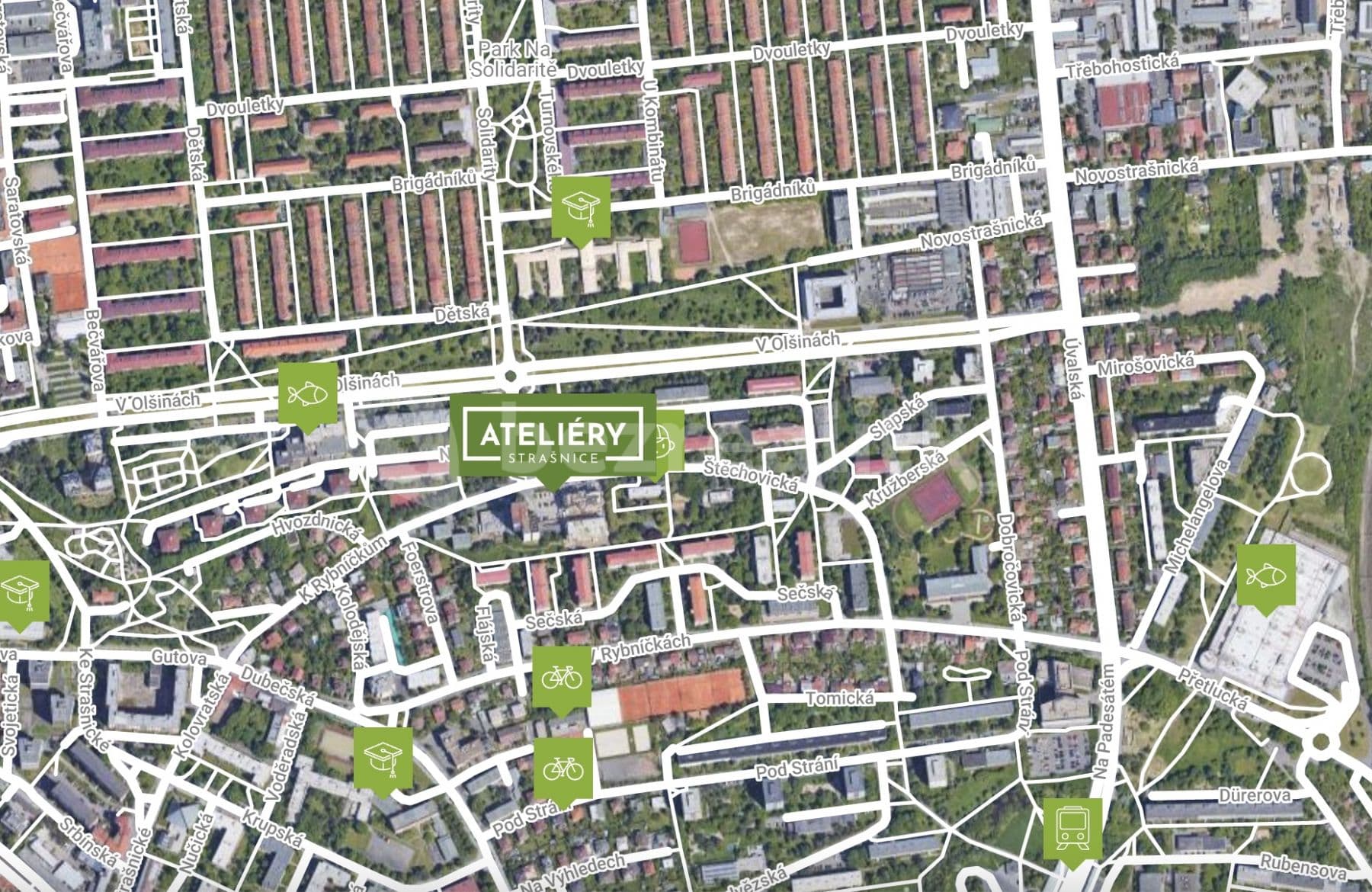 Pronájem bytu 2+kk 55 m², Štěchovická, Praha, Praha Pronájem bytu 2+kk 55 m², Štěchovická, Praha, Praha