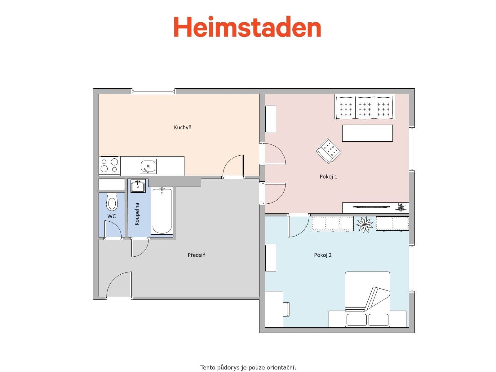 Pronájem bytu 2+1 54 m², U Školky, Havířov, Moravskoslezský kraj Pronájem bytu 2+1 54 m², U Školky, Havířov, Moravskoslezský kraj