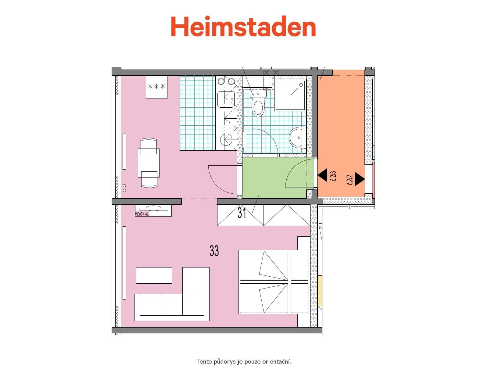 Pronájem bytu 1+kk 30 m², Slovenská, Karviná, Moravskoslezský kraj Pronájem bytu 1+kk 30 m², Slovenská, Karviná, Moravskoslezský kraj