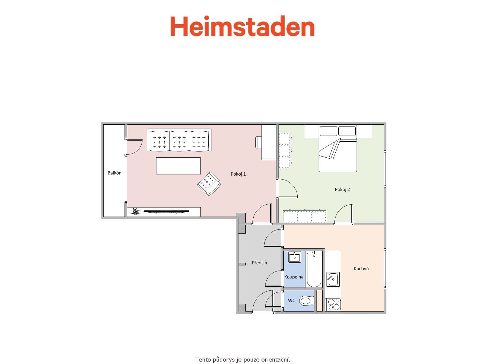 Pronájem bytu 2+1 51 m², Kosmonautů, Karviná, Moravskoslezský kraj Pronájem bytu 2+1 51 m², Kosmonautů, Karviná, Moravskoslezský kraj