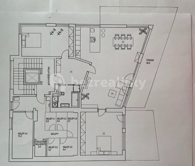 Pronájem bytu 3+kk 130 m², Na Doubkové, Praha, Praha Pronájem bytu 3+kk 130 m², Na Doubkové, Praha, Praha