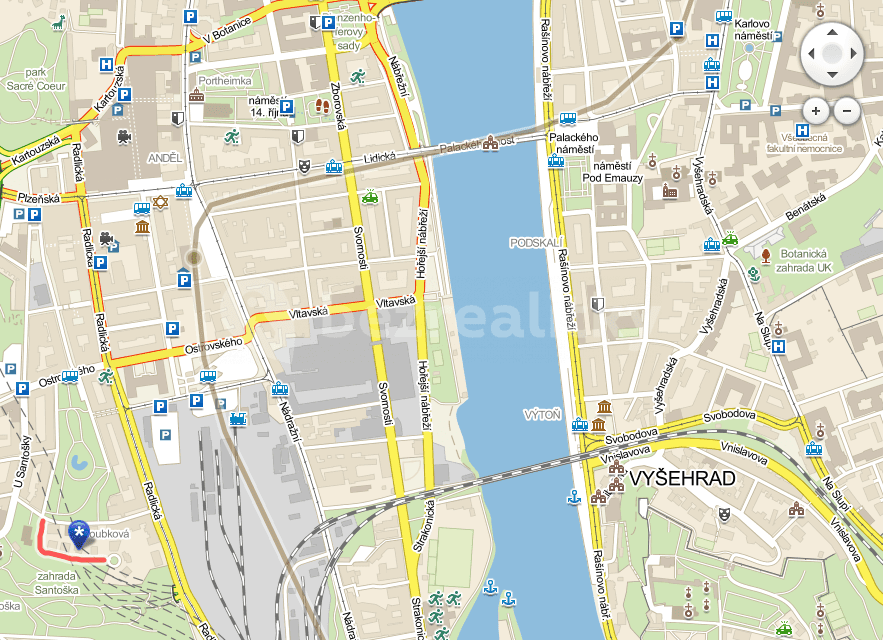 Pronájem bytu 3+kk 130 m², Na Doubkové, Praha, Praha Pronájem bytu 3+kk 130 m², Na Doubkové, Praha, Praha