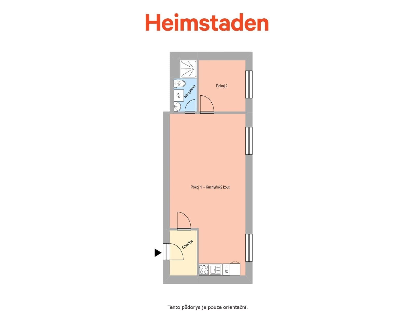 Pronájem bytu 2+kk 41 m², náměstí Jana Nerudy, Ostrava, Moravskoslezský kraj Pronájem bytu 2+kk 41 m², náměstí Jana Nerudy, Ostrava, Moravskoslezský kraj