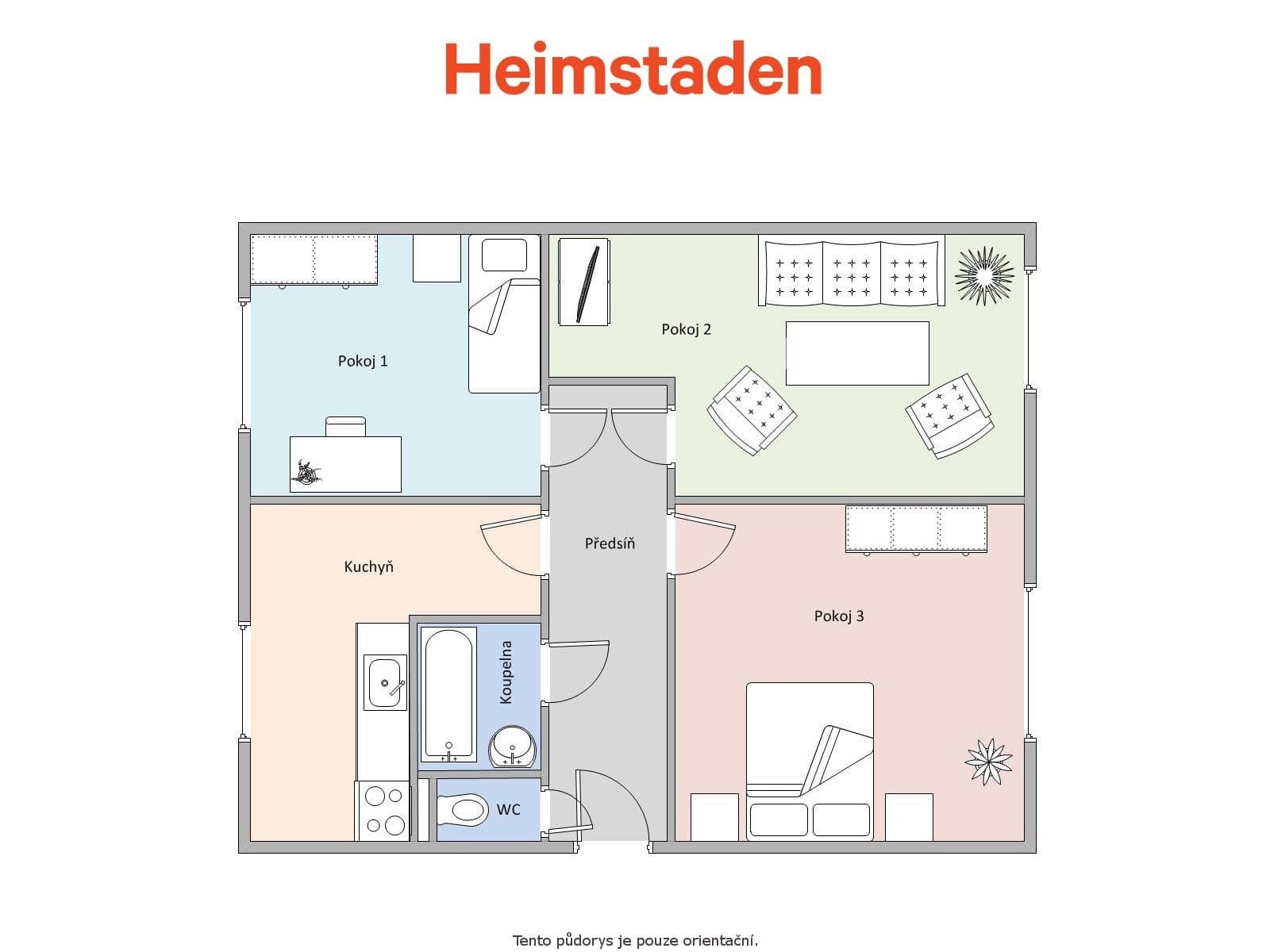 Pronájem bytu 3+1 73 m², Slovenská, Karviná, Moravskoslezský kraj Pronájem bytu 3+1 73 m², Slovenská, Karviná, Moravskoslezský kraj