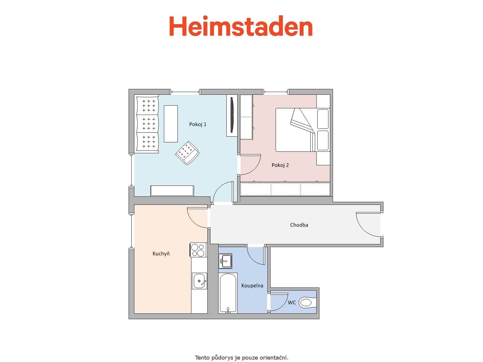 Pronájem bytu 2+1 54 m², Slovenského národního povstání, Havířov, Moravskoslezský kraj Pronájem bytu 2+1 54 m², Slovenského národního povstání, Havířov, Moravskoslezský kraj