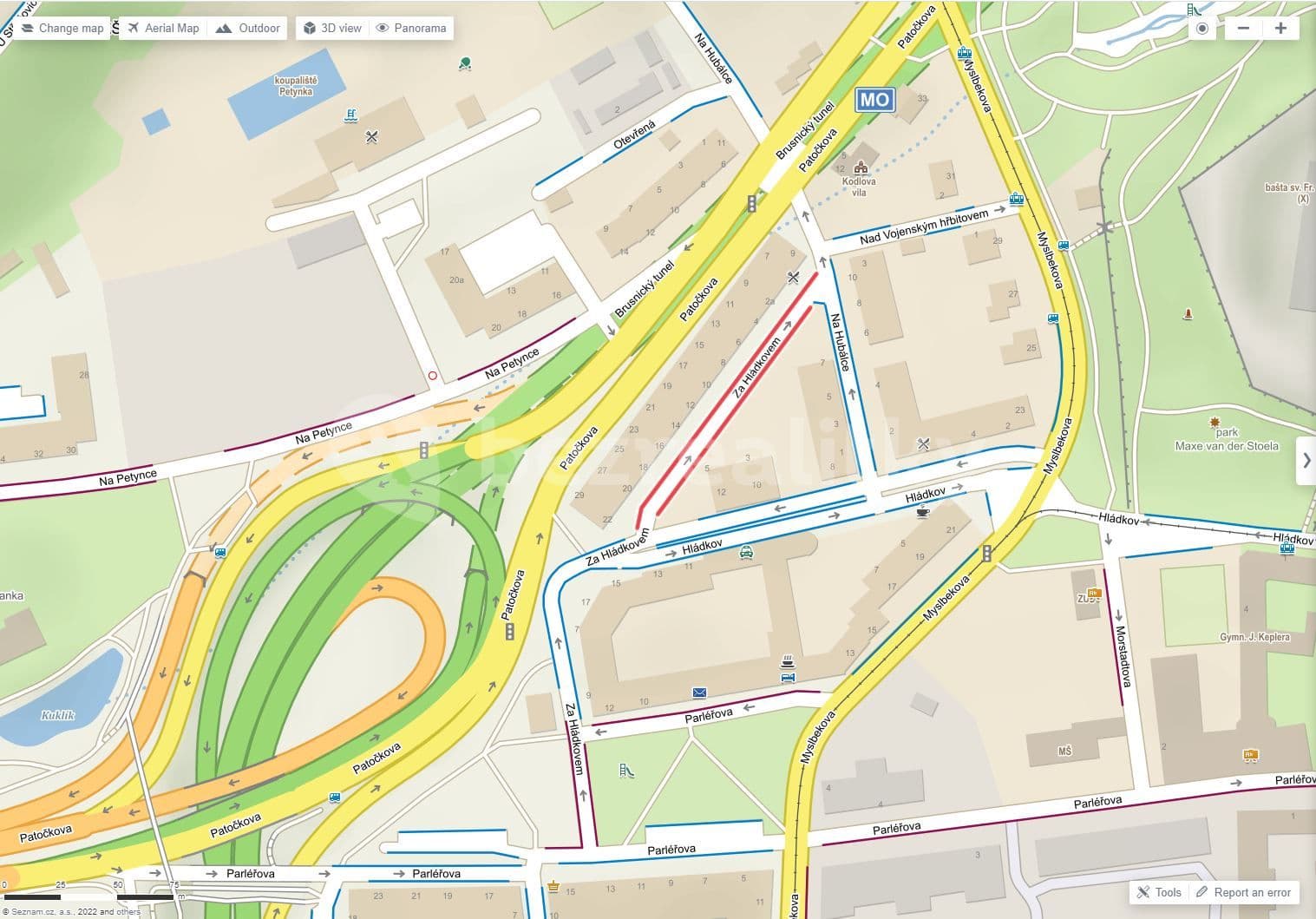 Pronájem nebytového prostoru 45 m², Za Hládkovem, Praha, Praha Pronájem nebytového prostoru 45 m², Za Hládkovem, Praha, Praha