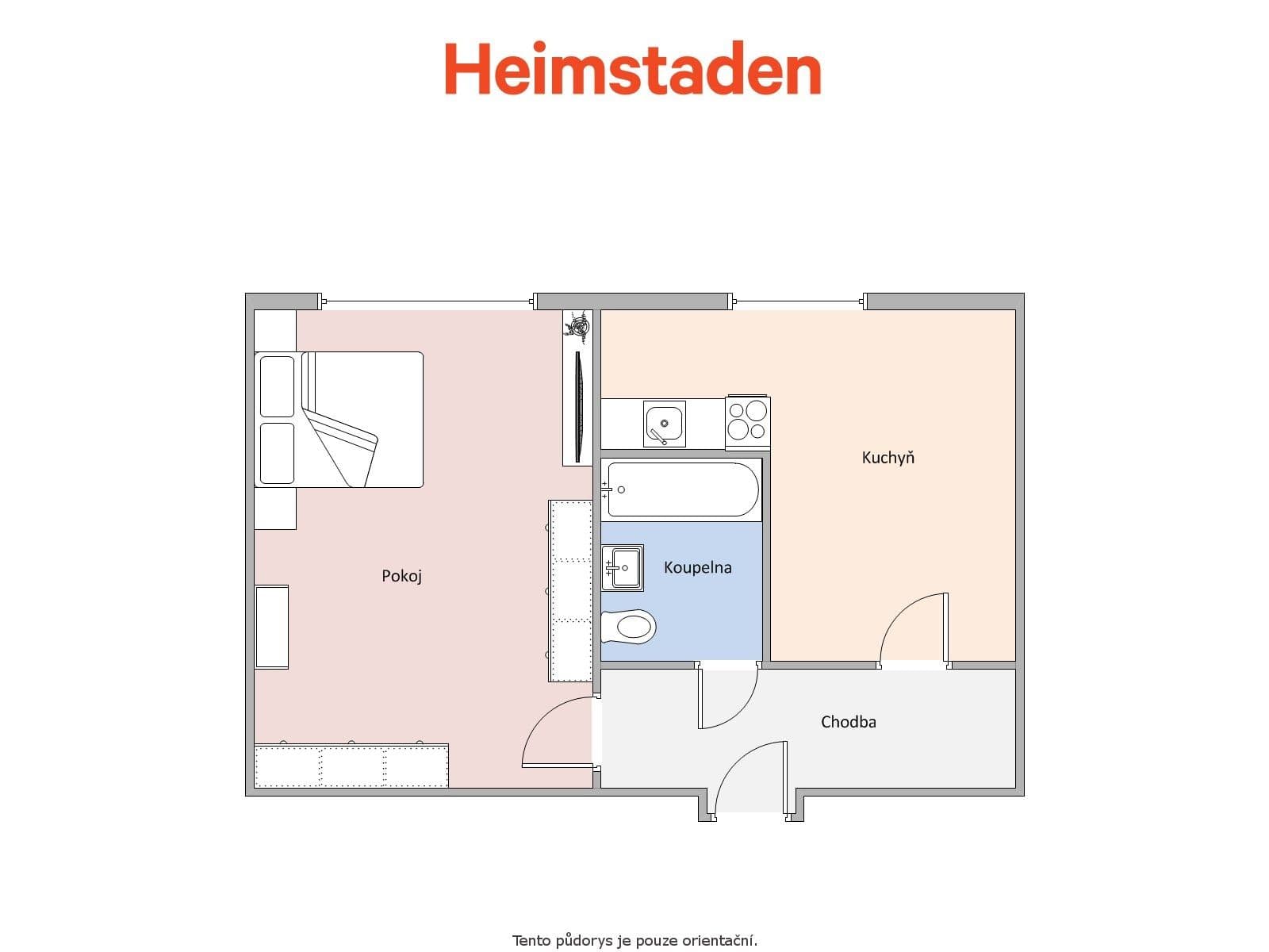 Pronájem bytu 1+1 29 m², Hornická, Orlová, Moravskoslezský kraj Pronájem bytu 1+1 29 m², Hornická, Orlová, Moravskoslezský kraj