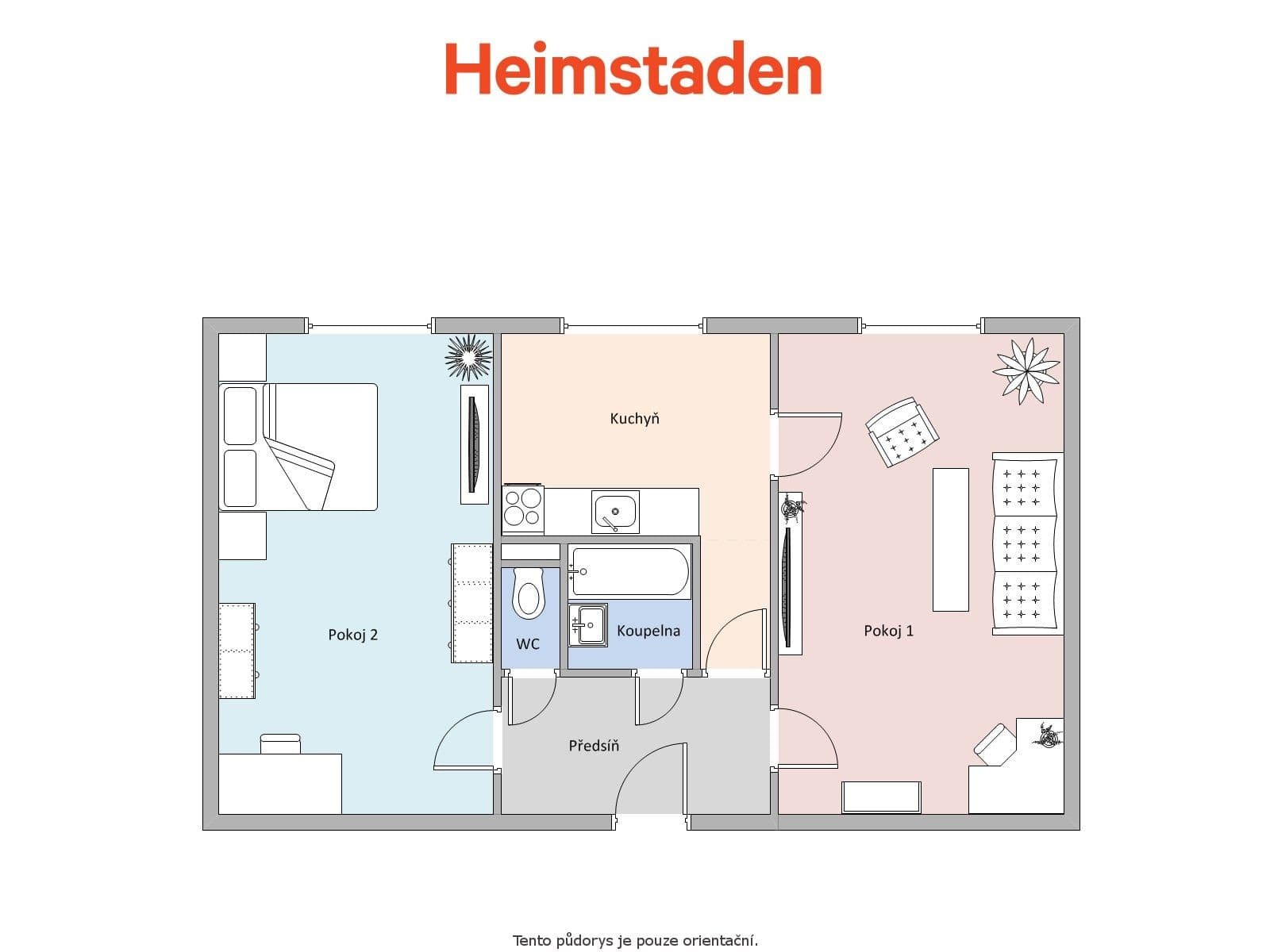 Pronájem bytu 2+1 49 m², Nedbalova, Karviná, Moravskoslezský kraj Pronájem bytu 2+1 49 m², Nedbalova, Karviná, Moravskoslezský kraj