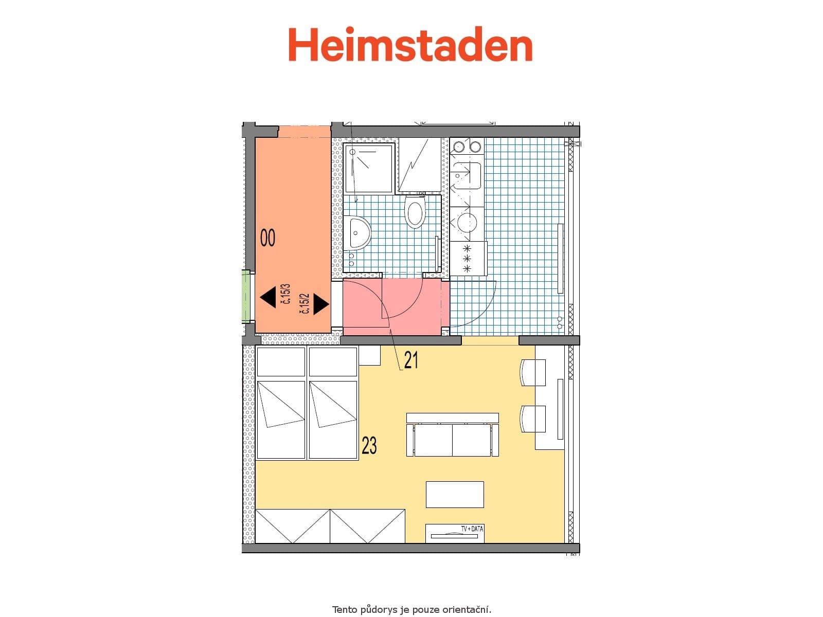 Pronájem bytu 1+kk 30 m², Slovenská, Karviná, Moravskoslezský kraj Pronájem bytu 1+kk 30 m², Slovenská, Karviná, Moravskoslezský kraj