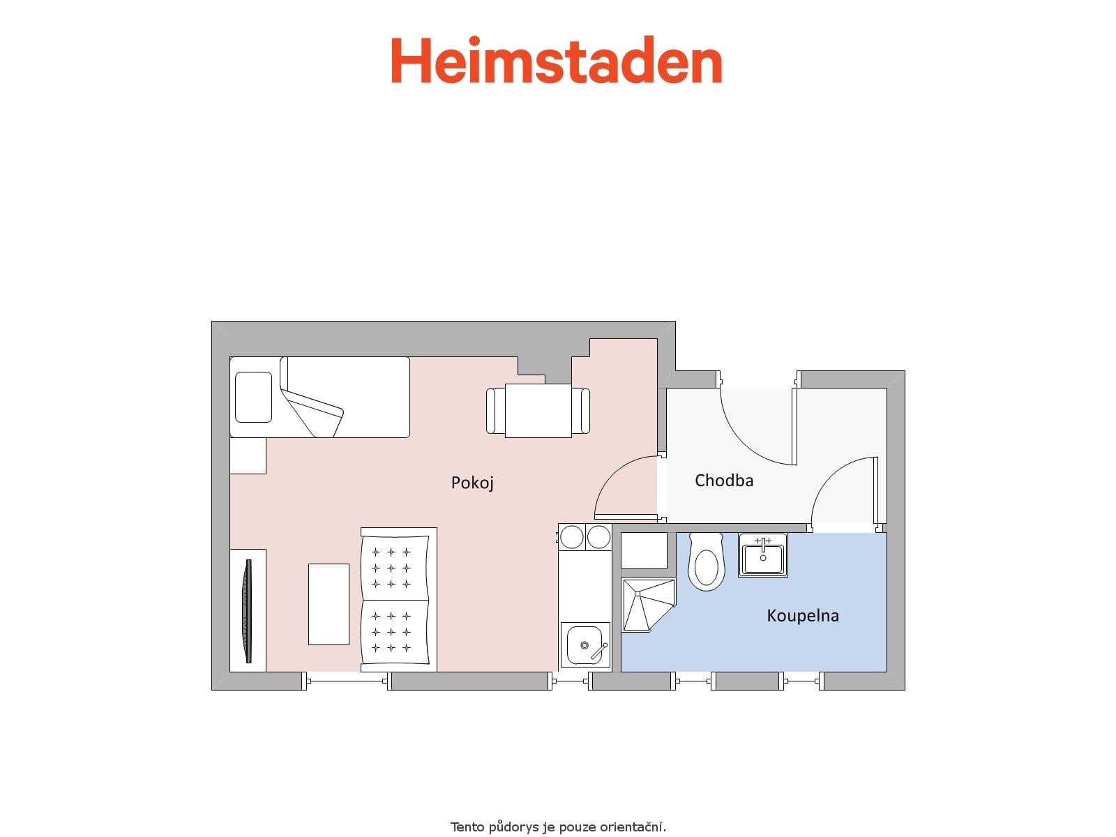 Pronájem bytu 1+kk 29 m², Klimšova, Havířov, Moravskoslezský kraj Pronájem bytu 1+kk 29 m², Klimšova, Havířov, Moravskoslezský kraj