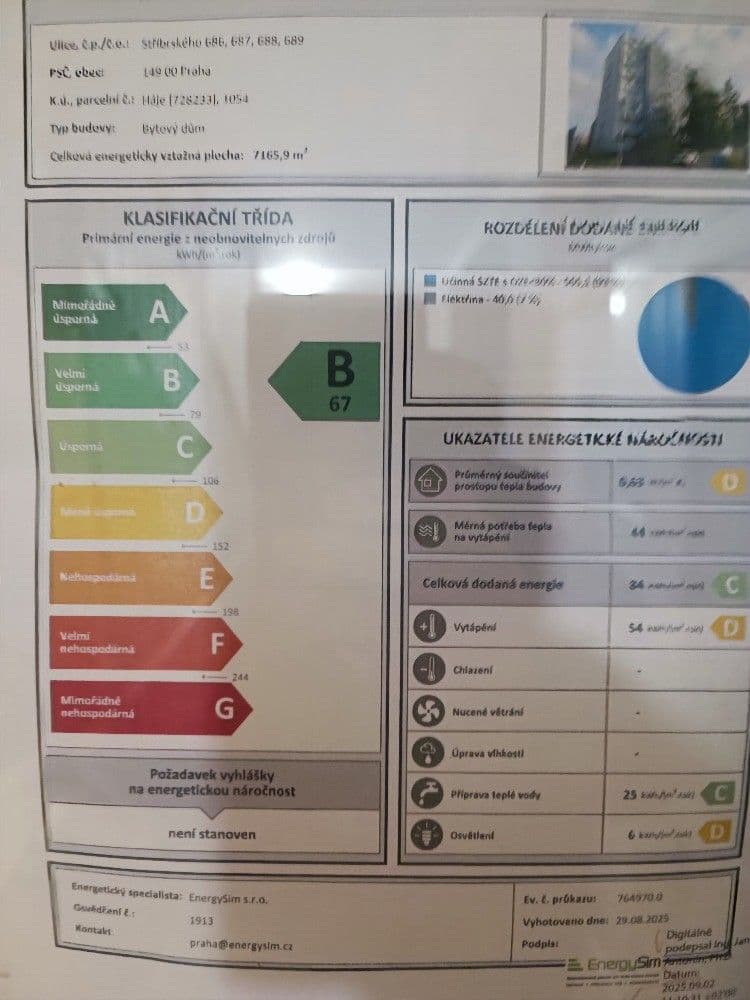 Prodej bytu 2+kk 49 m², Stříbrského, Praha, Praha Prodej bytu 2+kk 49 m², Stříbrského, Praha, Praha