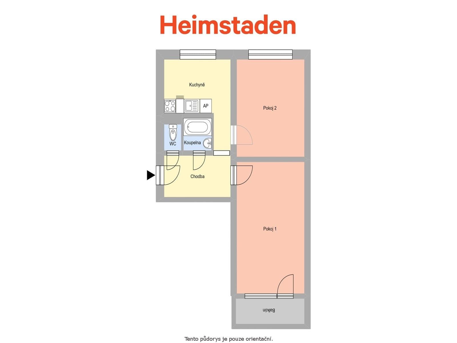 Pronájem bytu 2+1 50 m², Matuškova, Havířov, Moravskoslezský kraj Pronájem bytu 2+1 50 m², Matuškova, Havířov, Moravskoslezský kraj