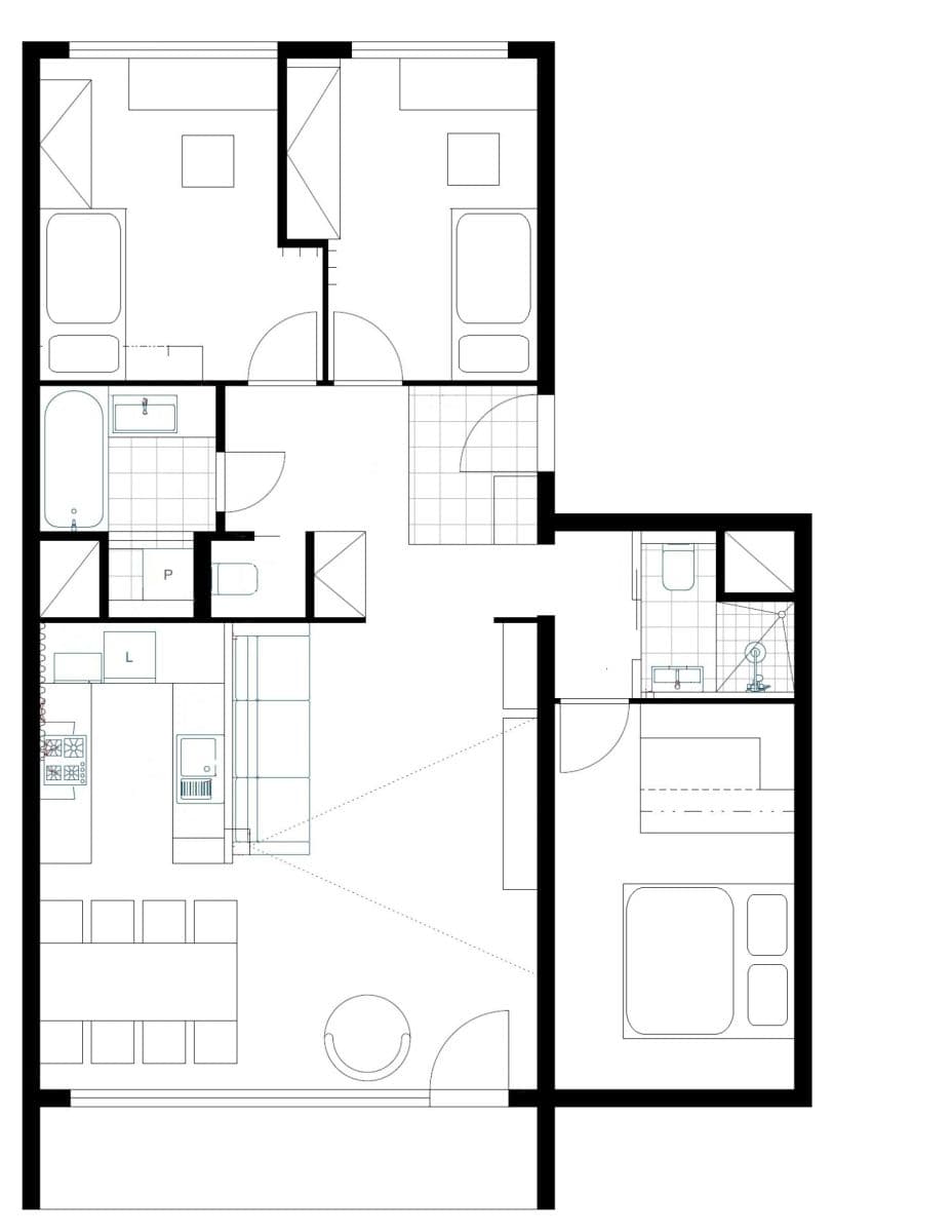 Pronájem bytu 4+kk 86 m², Amforová, Praha, Praha Pronájem bytu 4+kk 86 m², Amforová, Praha, Praha