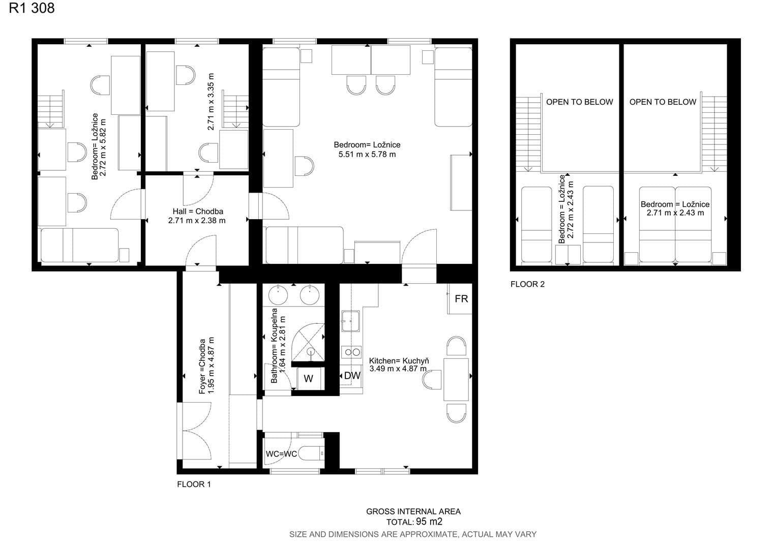 Pronájem bytu 3+1 95 m², Václavská, Brno, Jihomoravský kraj Pronájem bytu 3+1 95 m², Václavská, Brno, Jihomoravský kraj