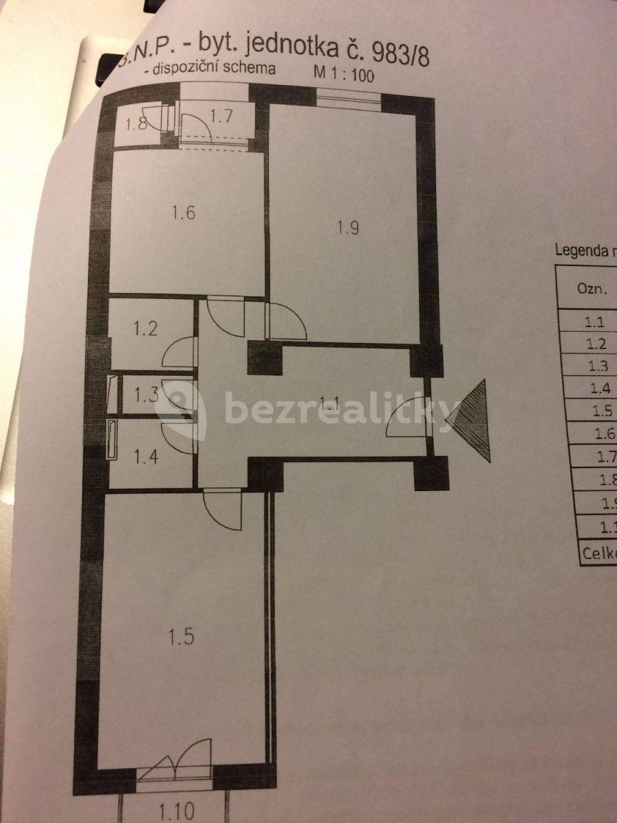 Pronájem bytu 2+1 68 m², Lounských, Praha, Praha