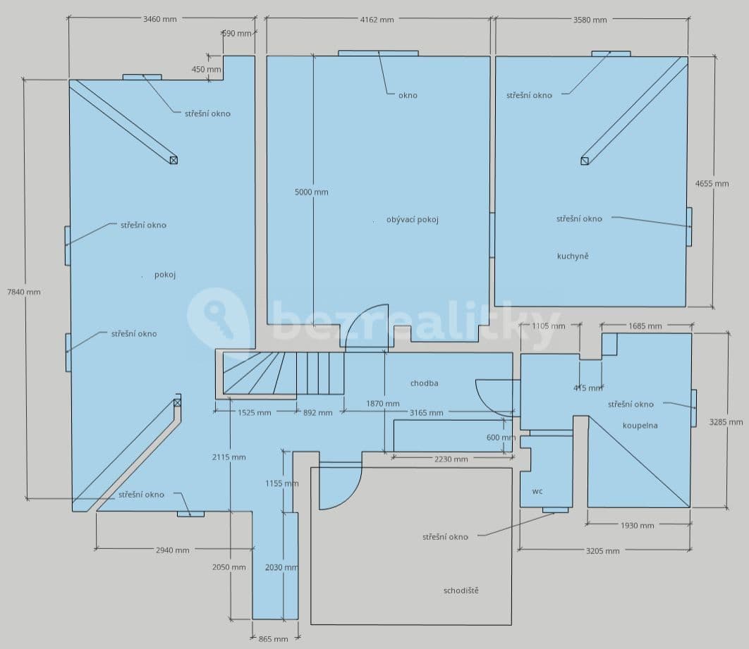 Pronájem bytu 3+1 90 m², U Háje, Praha, Praha Pronájem bytu 3+1 90 m², U Háje, Praha, Praha