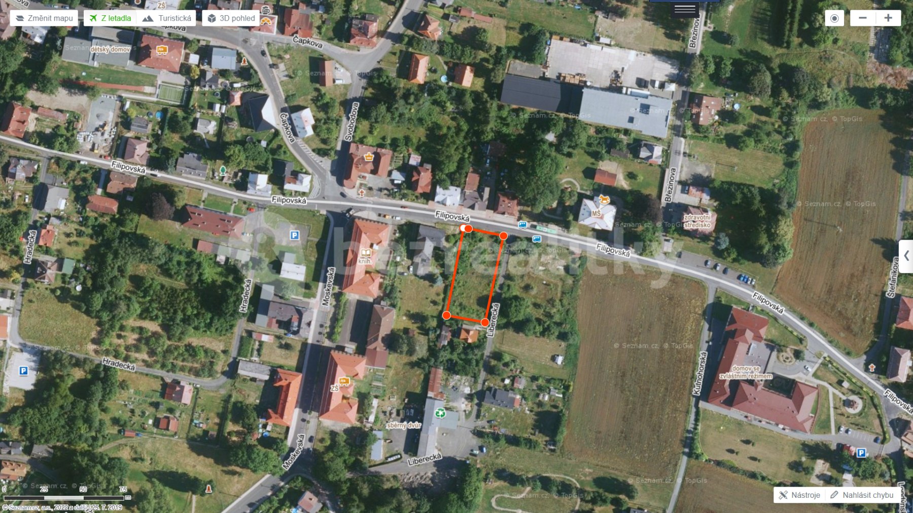 Prodej pozemku 1.757 m², Jiříkov, Ústecký kraj