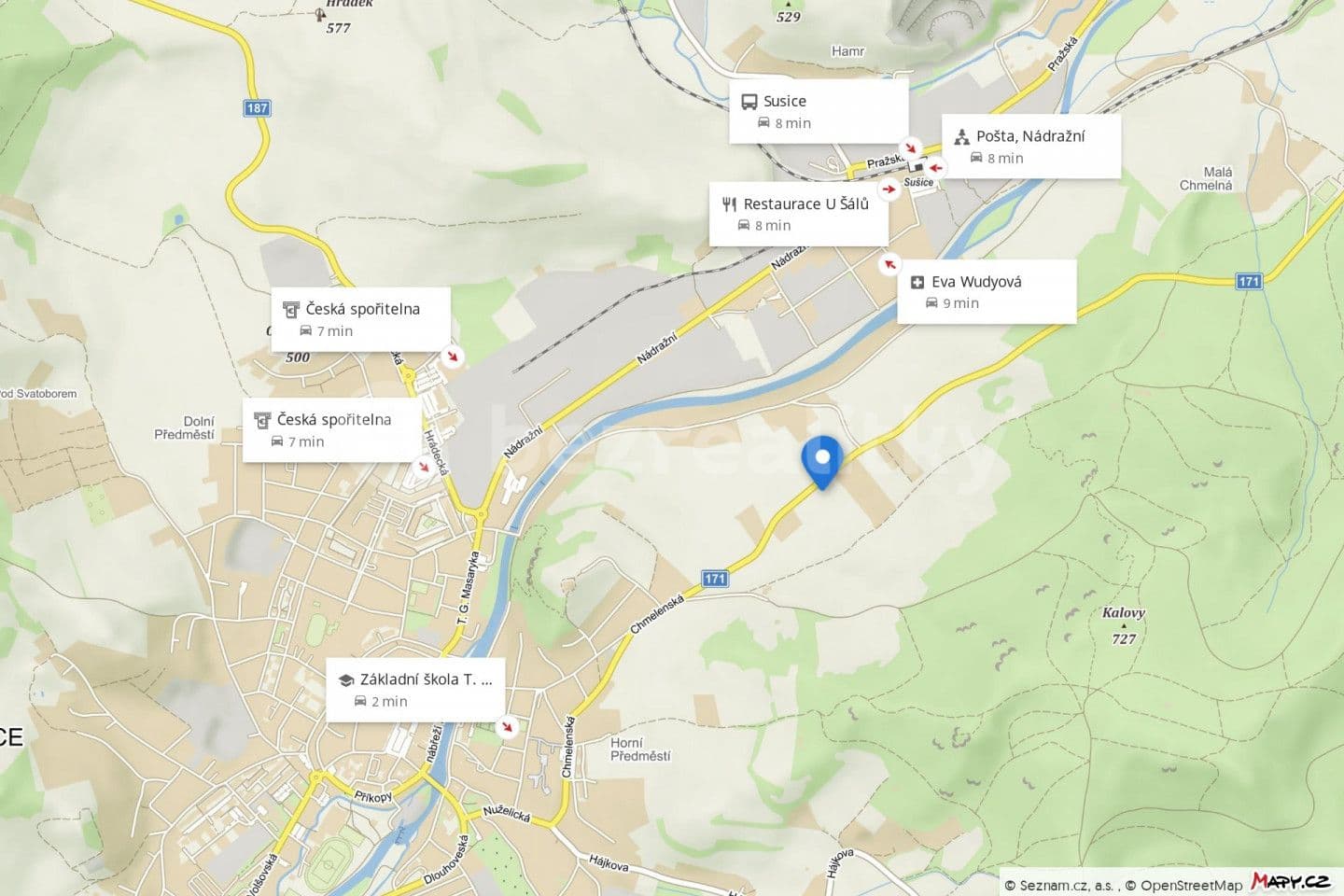 Prodej pozemku 592 m², Sušice, Plzeňský kraj
