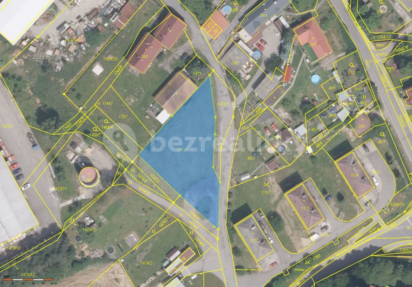 Prodej pozemku 1.535 m², Brniště, Liberecký kraj