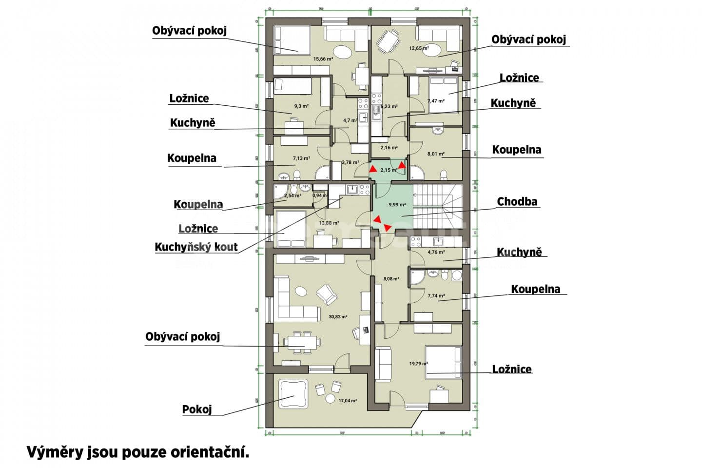 Prodej domu 410 m², pozemek 1.684 m², Purkyňova, Velká Hleďsebe, Karlovarský kraj
