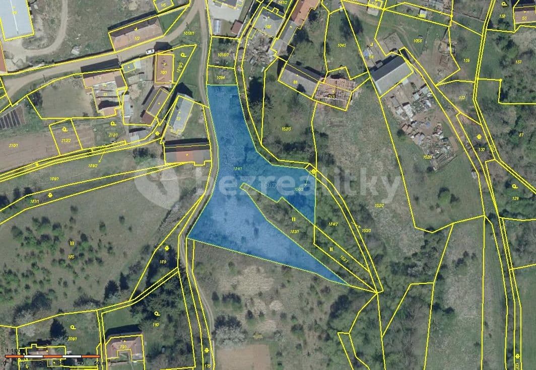 Prodej pozemku 3.085 m², Tuchořice, Ústecký kraj