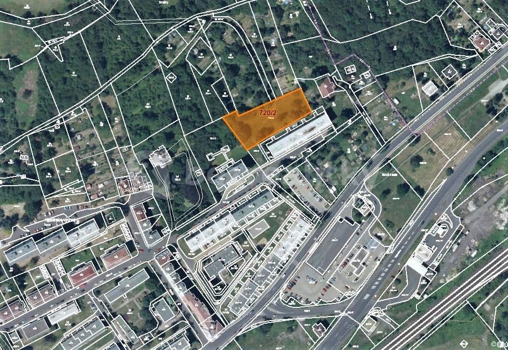 Prodej pozemku 1.318 m², Ústí nad Labem, Ústecký kraj