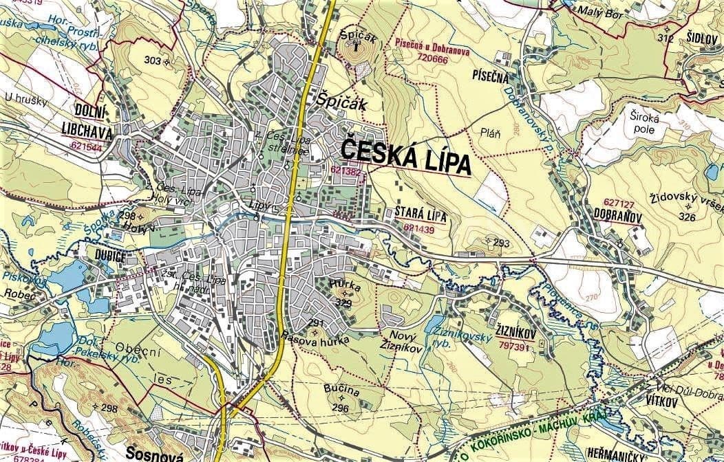 Prodej pozemku 135 m², Česká Lípa, Liberecký kraj